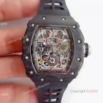 V2 NEW UPGRADED KV Factory Best Fake Richard Mille RM11-03 Carbon Case Chrono Automatic Watch 